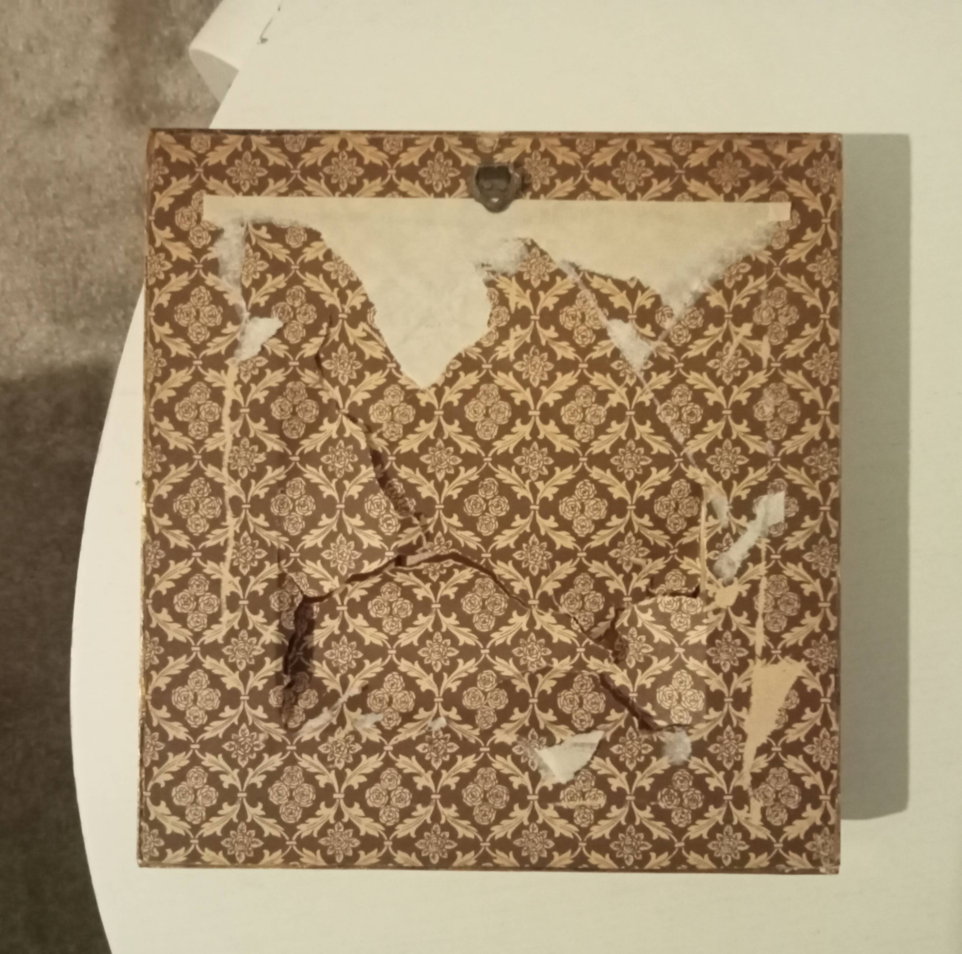 Louis XV vintage miniature portrait painting