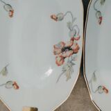 2 art deco porcelain raviers