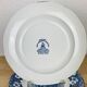 6 Wedgwood Woodland dinner plates blue