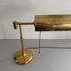 Brass table lamp by Florian Schulz, 1960s, Germany.