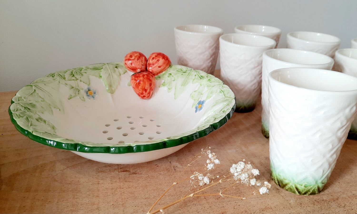 Strawberry slurry service