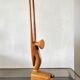 Stylized teak antelope design 60s - 70s