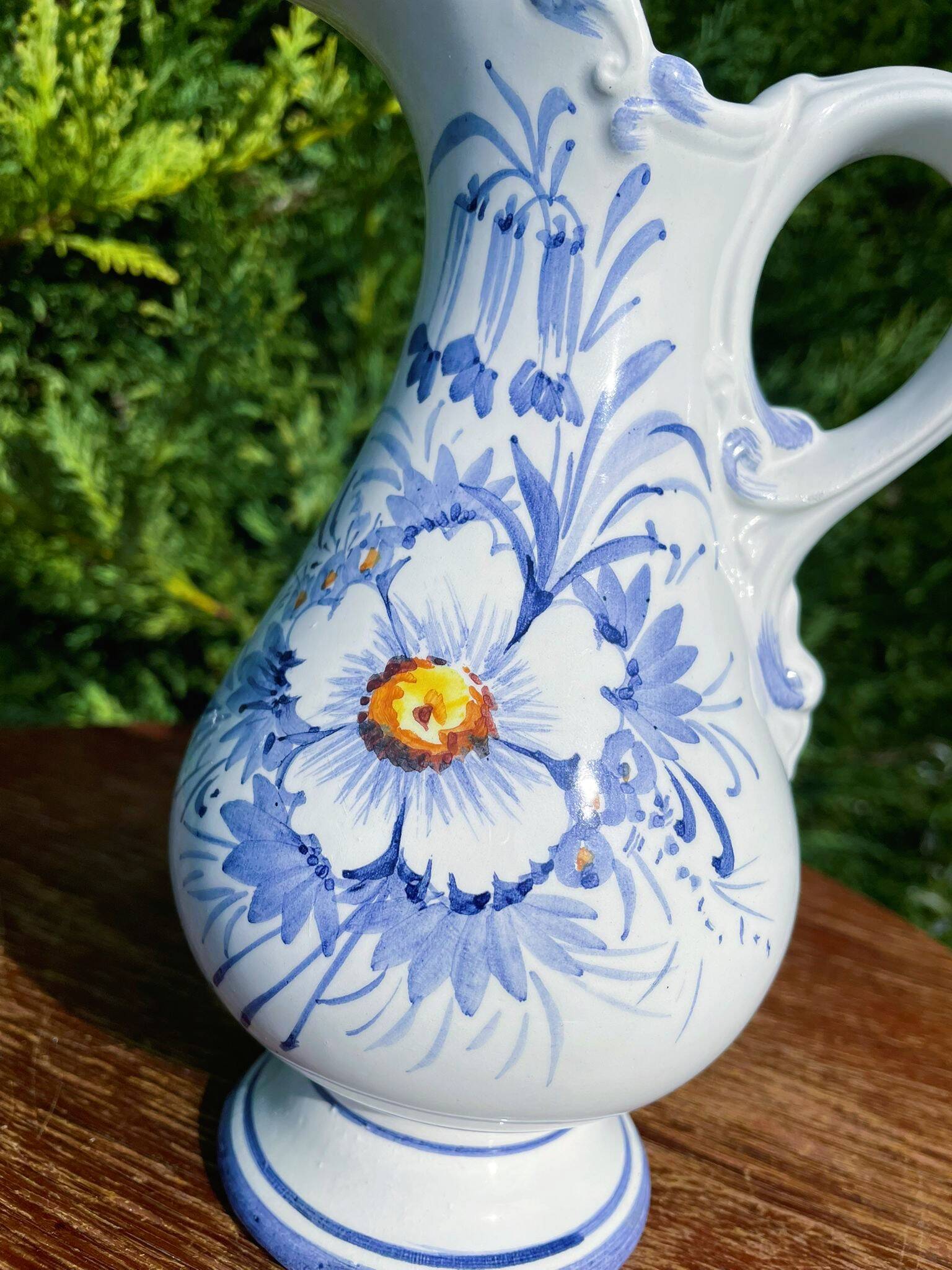 Capodimonte porcelain carafe