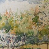 Watercolor by Robert Lange Spring 20th