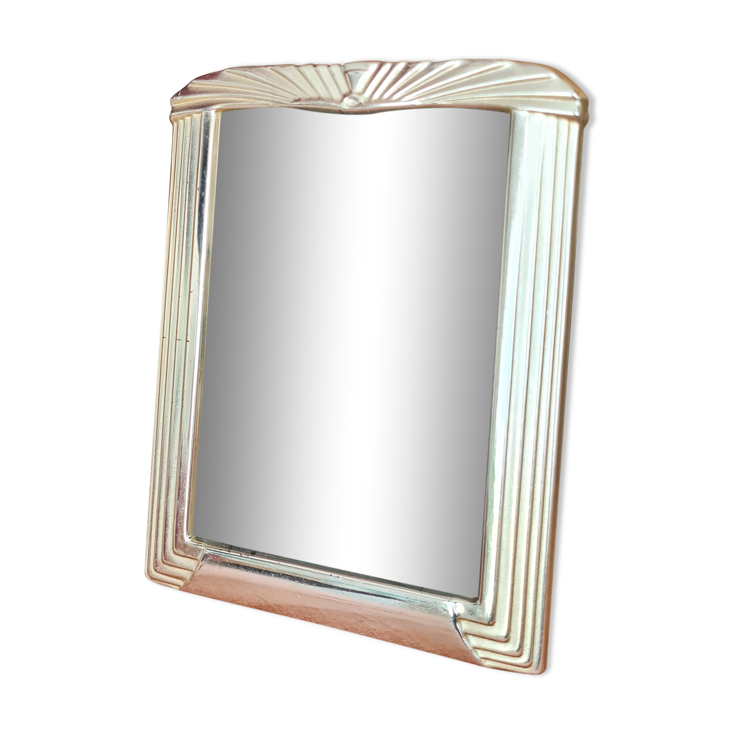 Chrome metal photo frame