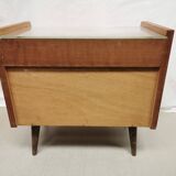 Pair of vintage bedside tables / sofa end tables from the 50s and 60s