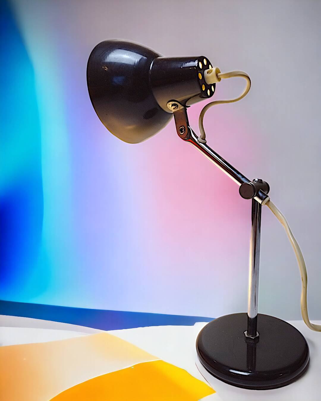 Vintage articulated desk lamp "Cocotte" – Industrial style, 1960s