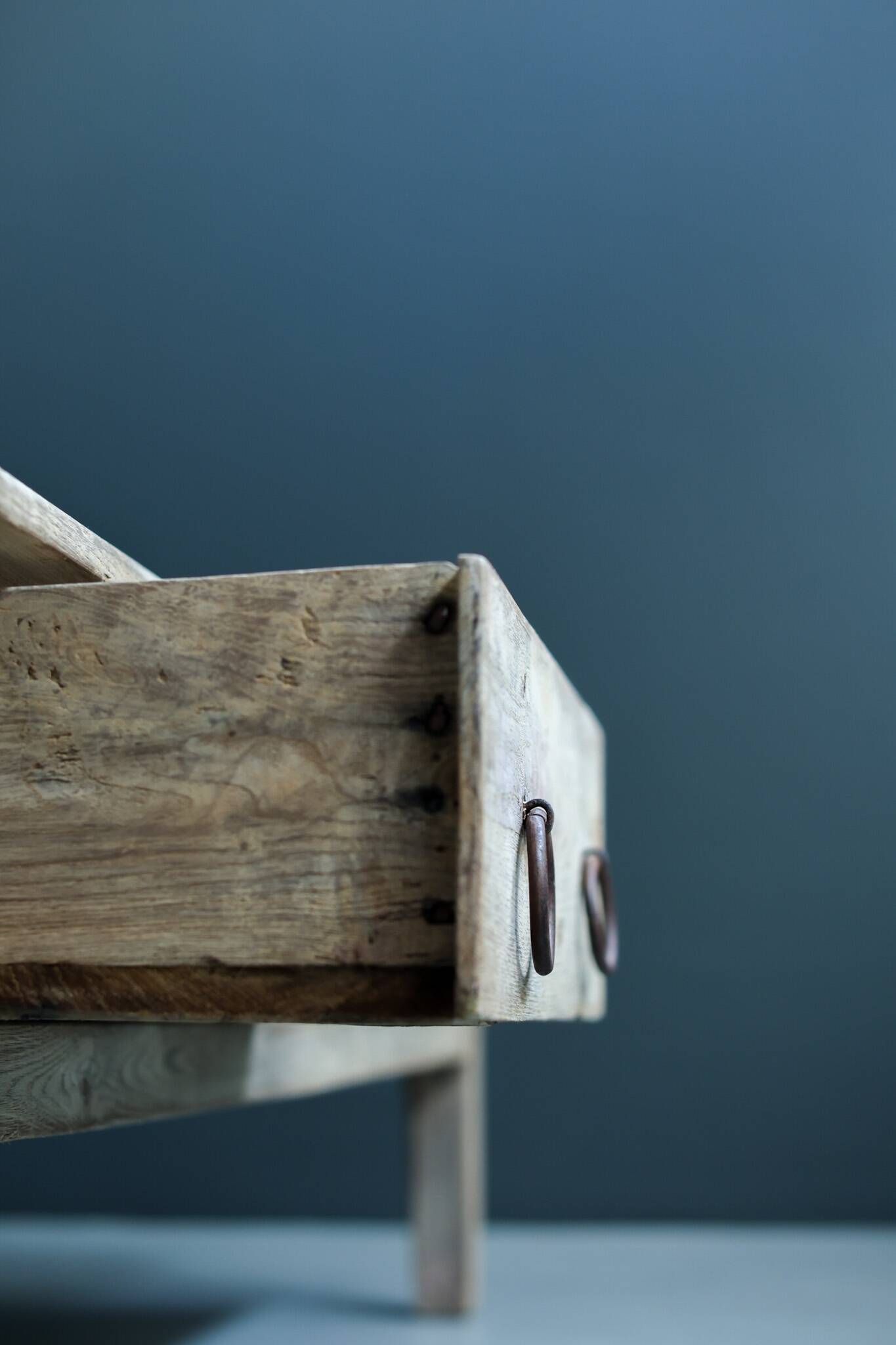 Coffee Table Spanish Farmhouse, Early 19th Century - Oak Table, Antique Tab