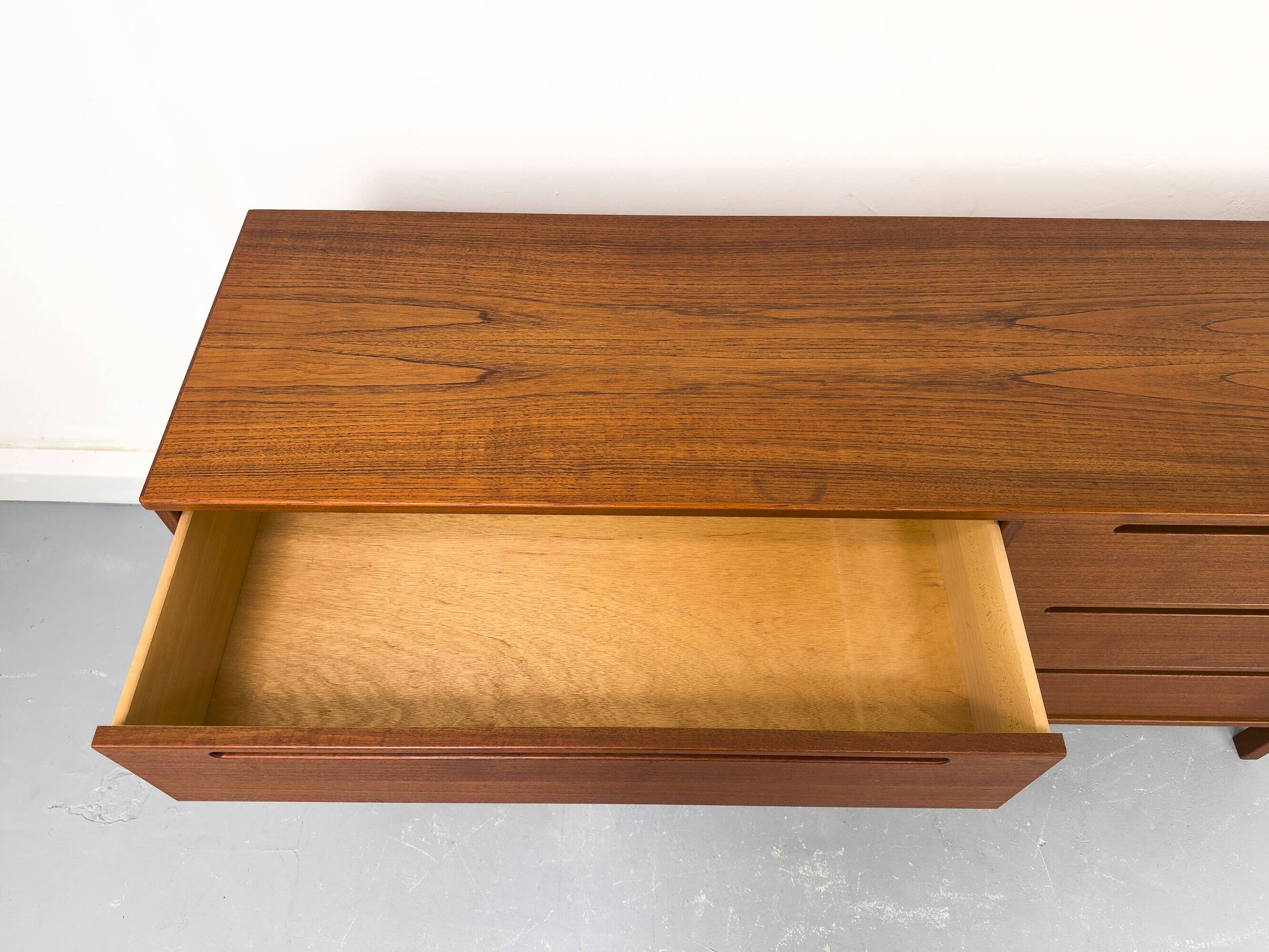 Large Teak Chest of Drawers from Tørring / HJN Møbelfabrik, 1960s