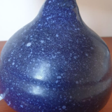 Ball lamp in marsh sandstone and raffia 1960