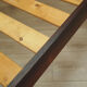Rosewood bed, Danish design, 1970s, manufactured by Omann Jun