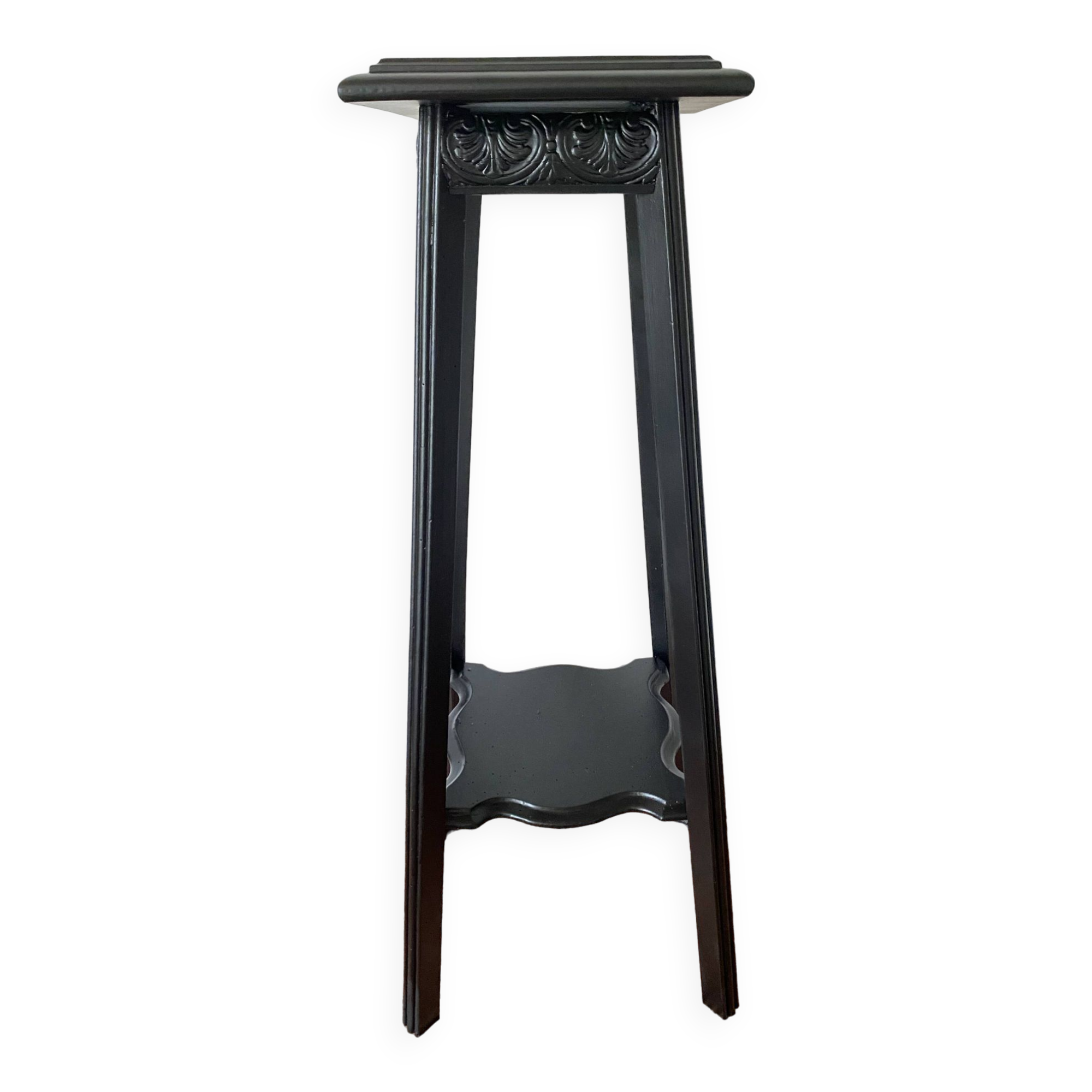 Bolster, old painted plant holder