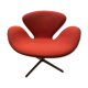 Swan Chair Arne Jacobsen for Fritz Hansen recent edition