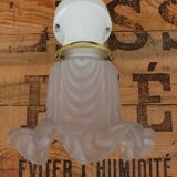 Wall light tulip and porcelain