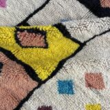 large new multi-colored Berber beni ourain rug 180x280 cm