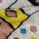 large new multi-colored Berber beni ourain rug 180x280 cm