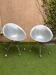 Pair of Ero-s armchairs by Kartell by Philippe Starck
