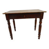 Old wooden desk table