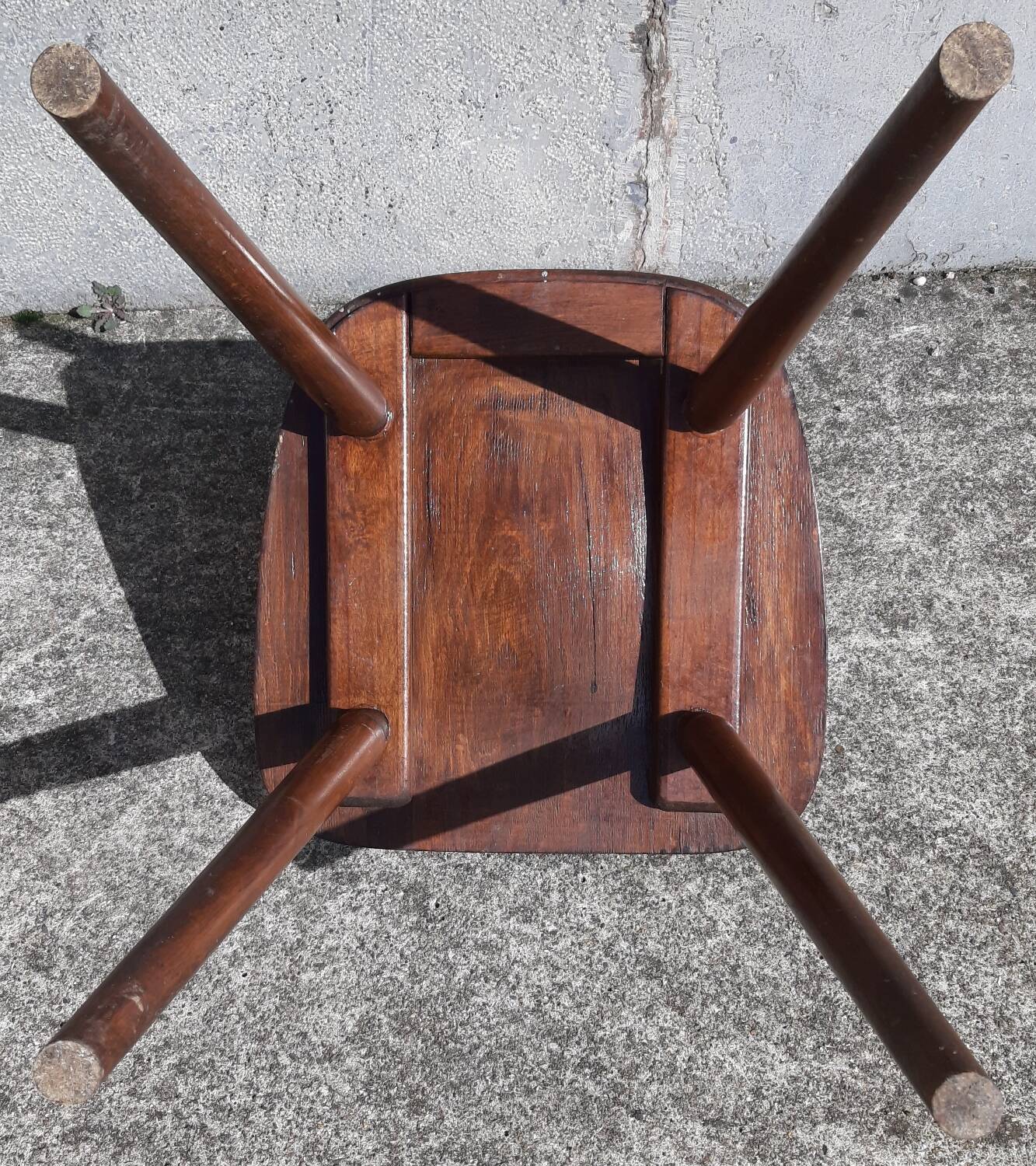 Brutalist bistro chair (1960s)