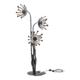 Mazzega floor lamp, Brutalist style 1960