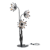 Mazzega floor lamp, Brutalist style 1960