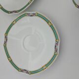 9 Villeroy Boch Orofino cups and saucers