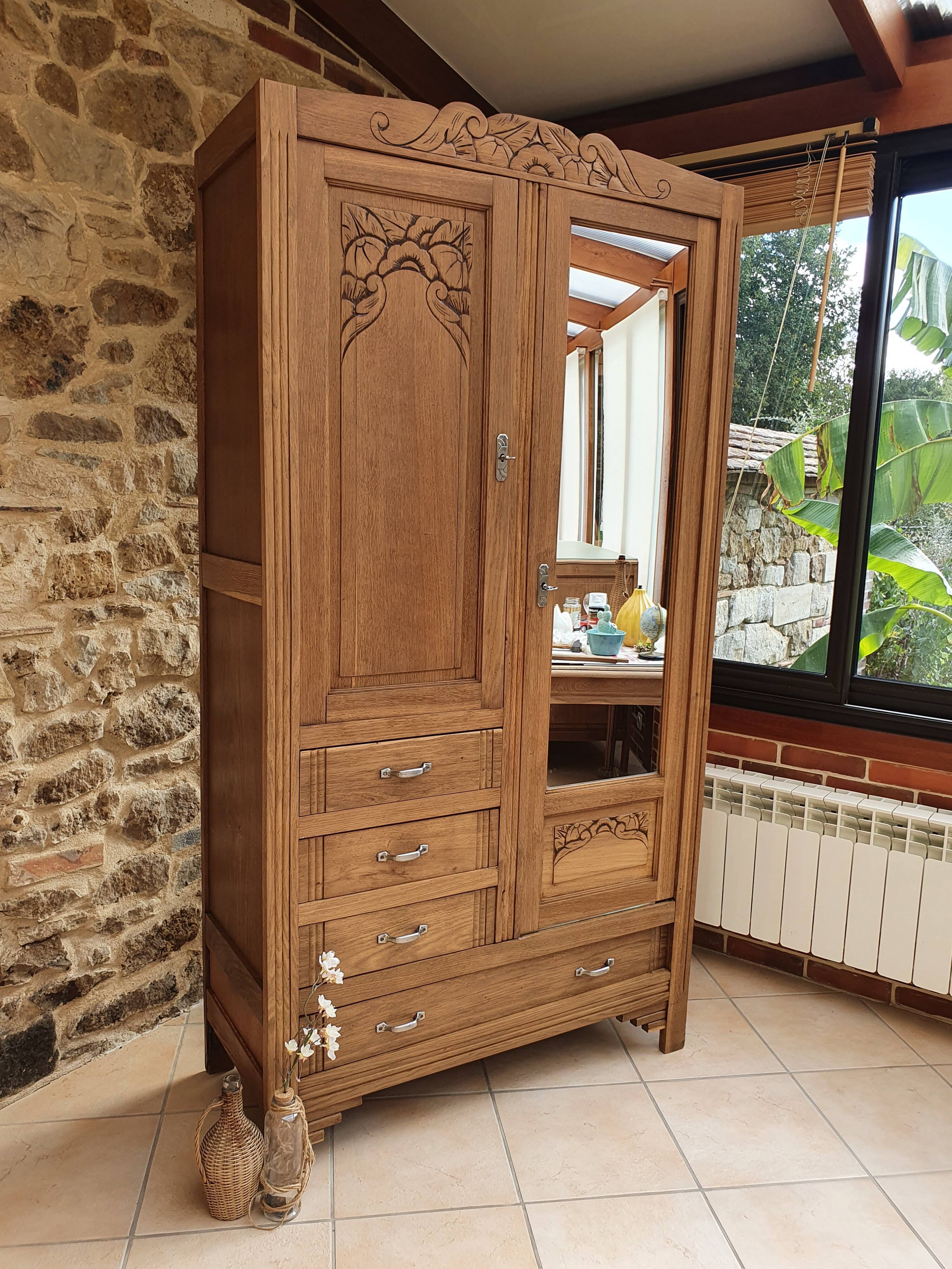 Art Deco Parisian wardrobe