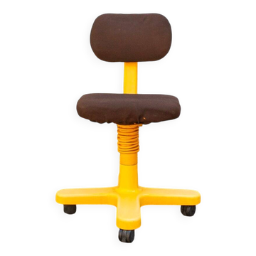 Sedia girevole 45 vintage di Ettore Sottsass per Olivetti Synthesis, anni '60
