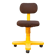 Vintage swivel chair 45 by Ettore Sottsass for Olivetti Synthesis, 1960s.