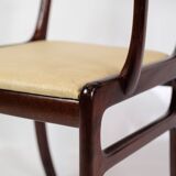 Set Of 2 Armchairs Model Runstedlund Made In Mahogany By Ole Wanscher From 1960s