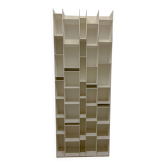Bibliothèque Random bois blanc / L 81 x H 217 cm - MDF Italia