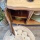 Low wooden sideboard