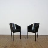 Set of 6 Philippe Starck “Costes” chairs for Aleph