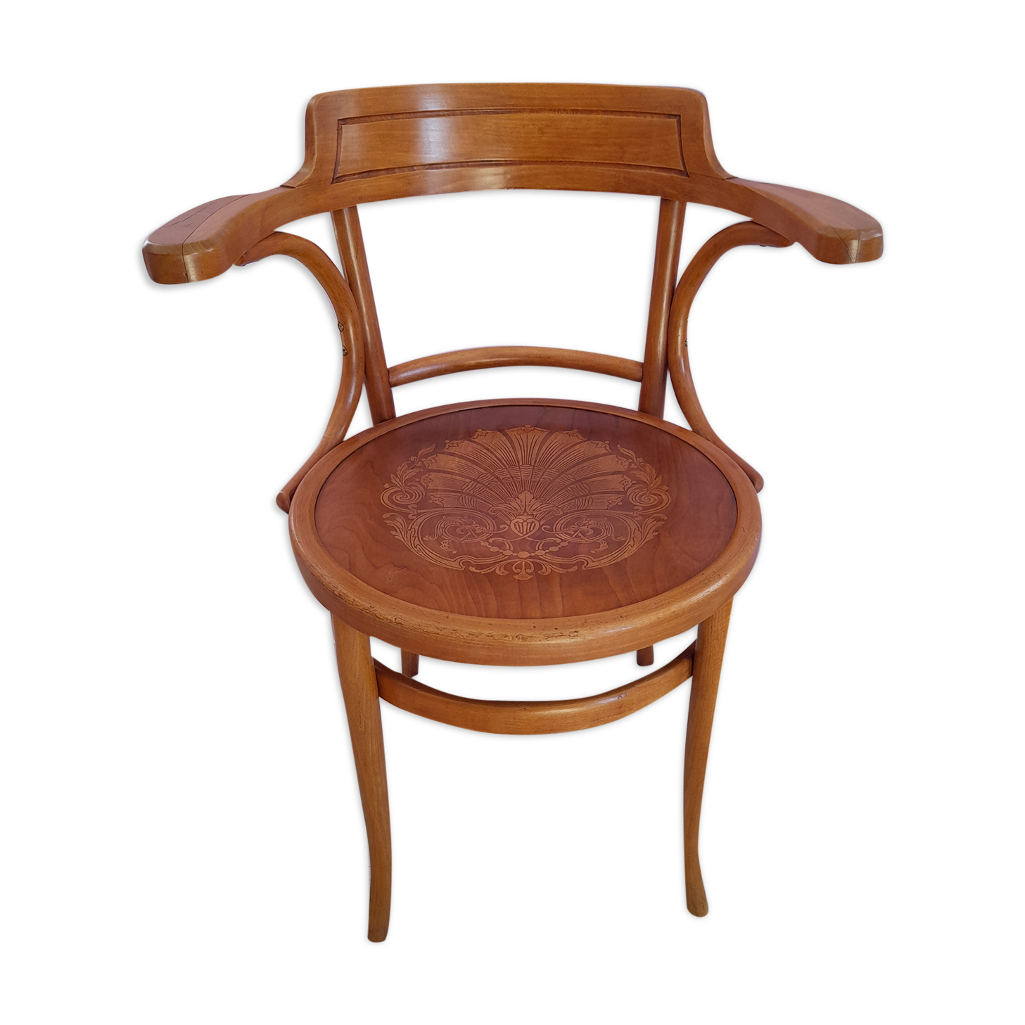 Bentwood office chair