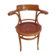 Fauteuil de bureau en bois courbé