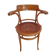 Fauteuil de bureau en bois courbé