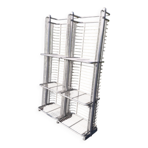 Étagère Art déco, - aluminium