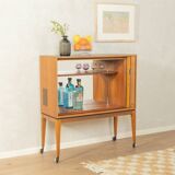 Exclusive bar cabinet (former GRUNDIG TV cabinet) from the 1960s