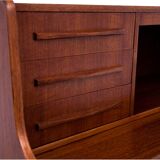 Teak writing desk, Danish design, 1960