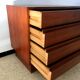 Vintage teak chest of drawers Scandinavian style 70s