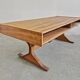 Table basse Mid Century Modern Gianfranco Frattini bois de Zebrano