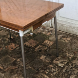 Large extension table in formica