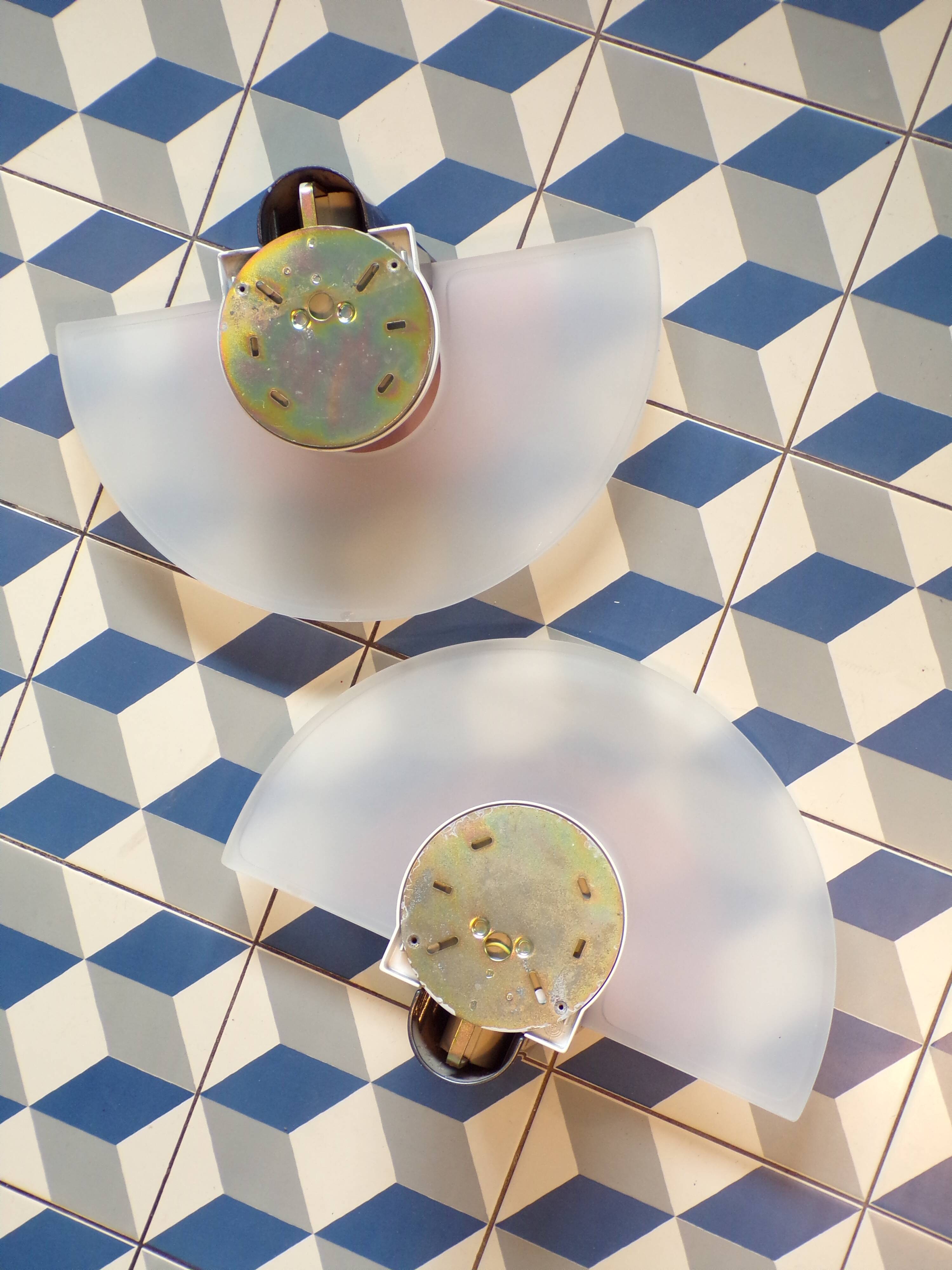 Pair of Diva wall lights by Ezio Didone for Arteluce