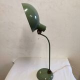 Industrial articulated desk lamp