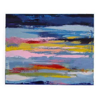 Abstract sky painting