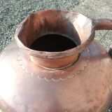 Canne à lait en cuivre
