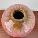 Vase grès émaillé rose Art Déco