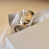 Egg Cup silver metal baptism gift