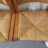 Series of 4 elm chairs and mulched back house revival