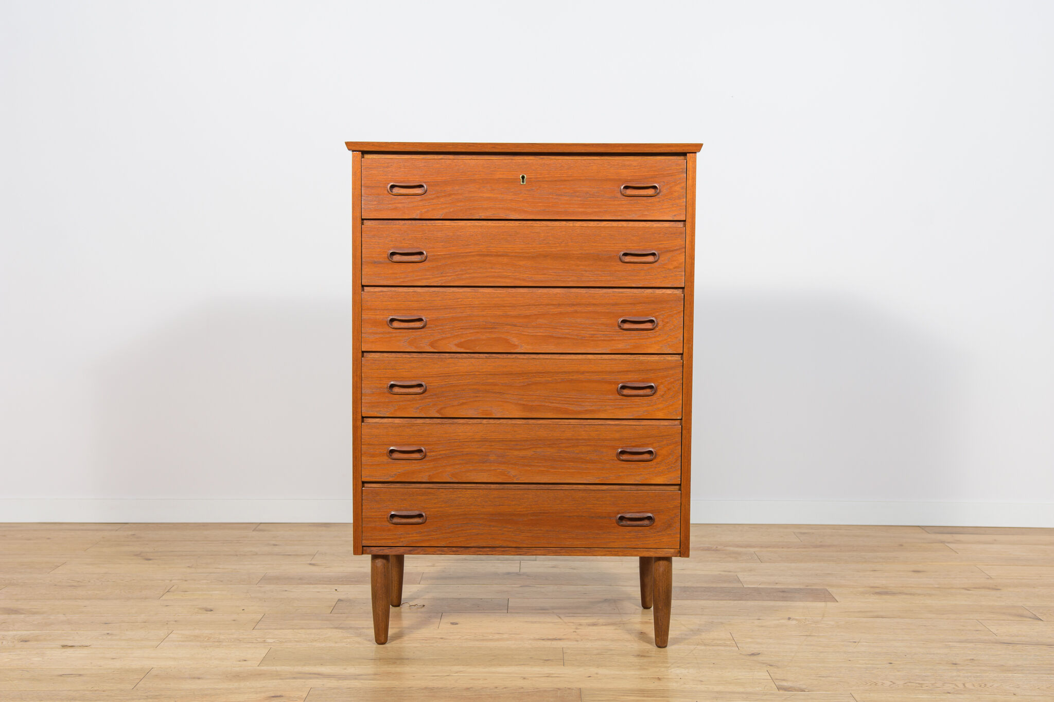 Mid-century teak dresser, Denmark, 1960s